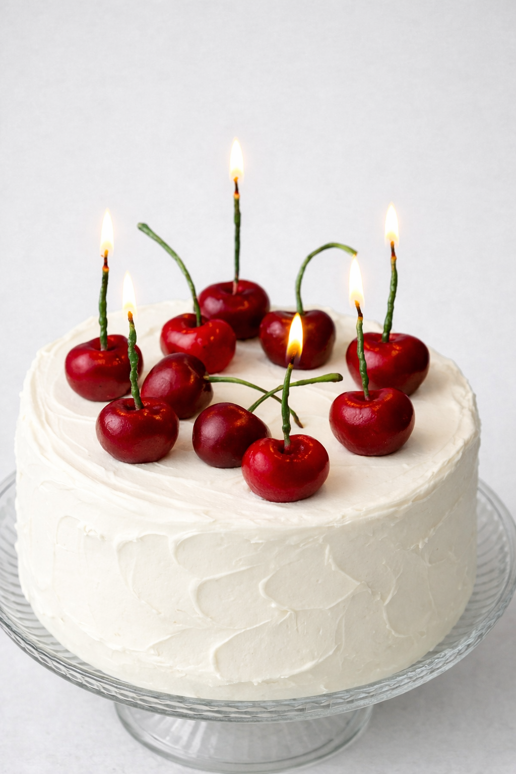 Cherry Birthday Candle