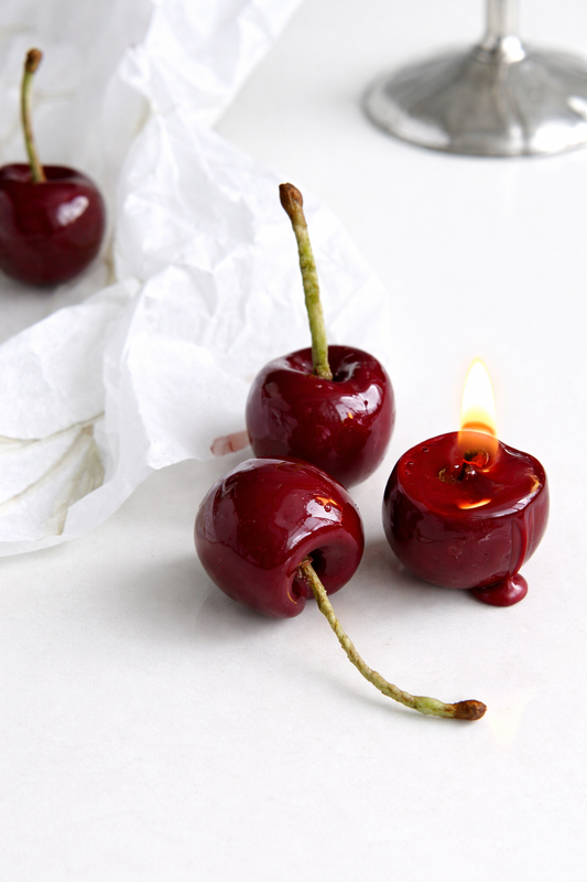 Cherry Birthday Candle